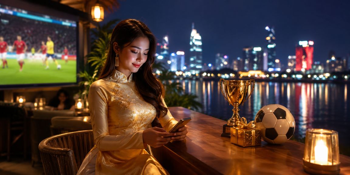 Người dùng Hà Nội xem tỷ lệ kèo bóng đá trên giao diện 80he