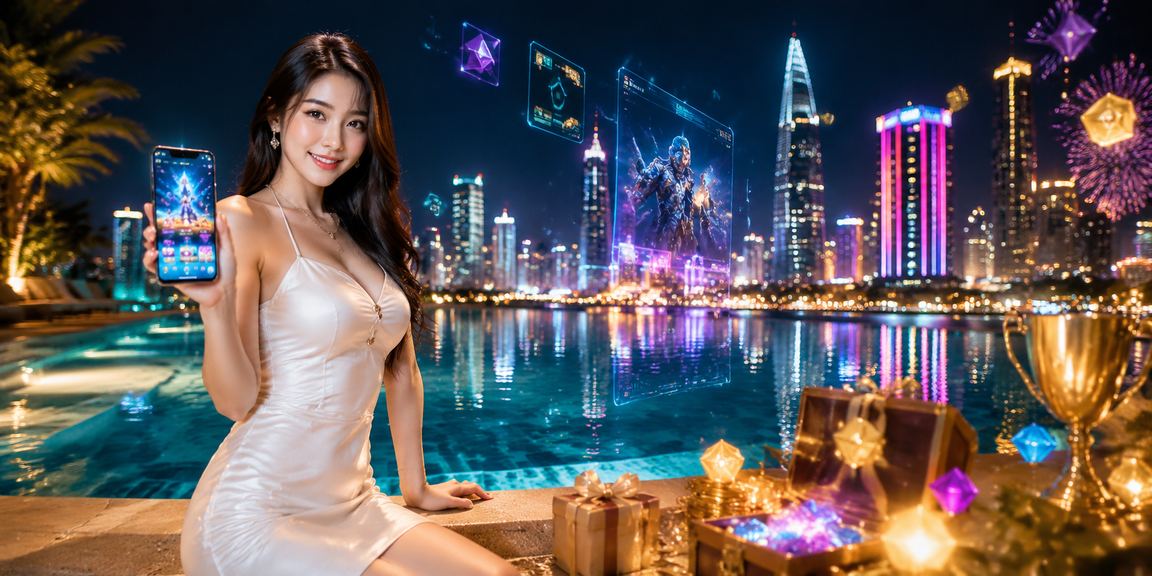 Cảnh đặt cược esports tại TP.HCM với ánh đèn neon rực rỡ