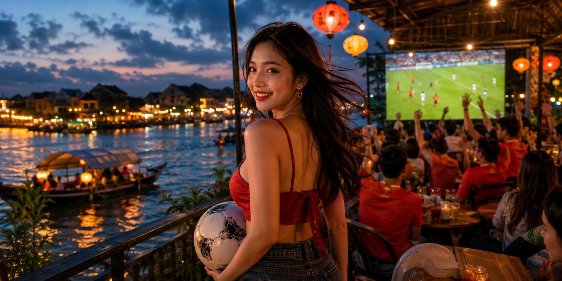 Người hâm mộ bóng đá tại Sài Gòn theo dõi trận đấu và đặt cược trên 80he bên ly cà phê